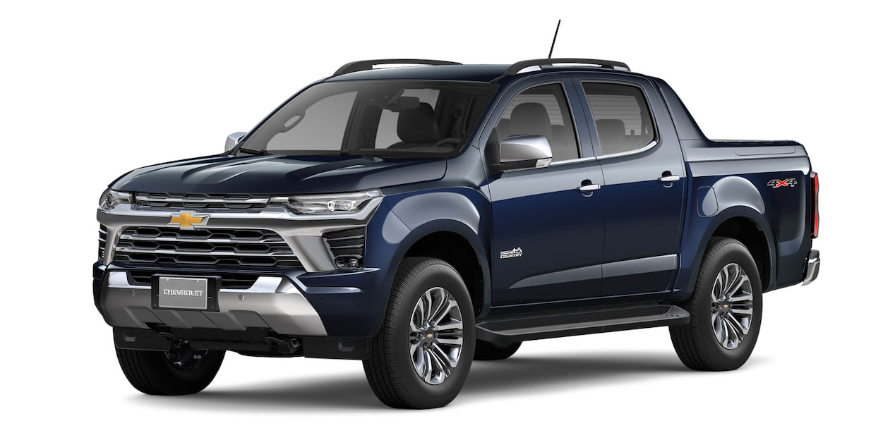 Chevrolet S10 High Country en color azul