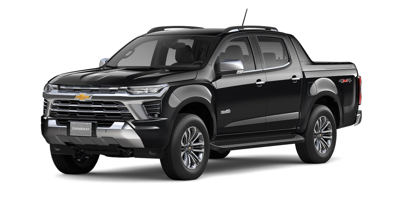 Chevrolet S10 High Country en color negro