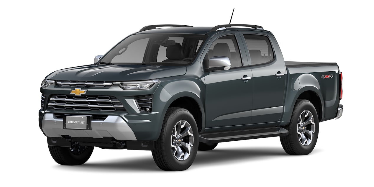 Chevrolet S10 LTZ en color gris petróleo