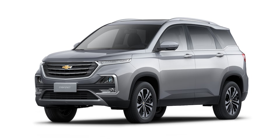 Conocé la Chevrolet Captiva Turbo color gris metálico