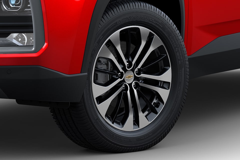Viajá seguro con las llantas de 18 pulgadas de la nueva Chevrolet Captiva Turbo