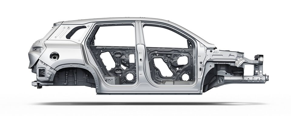 Chevrolet Captiva Turbo cuenta con un alto nivel seguridad especialmente en el chasis de alta resistencia