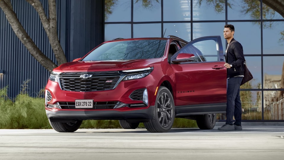 Vista frontal de la nueva Chevrolet Equinox RS