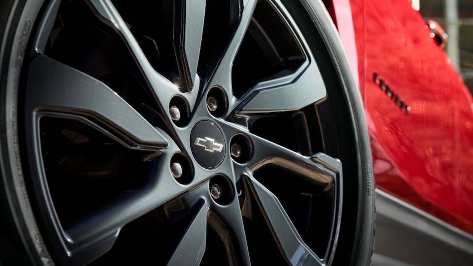 Detalle de las llantas de la nueva Chevrolet Equinox RS