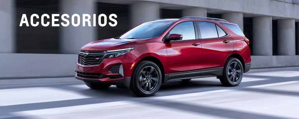 Mejora la apariencia y rendimiento de tu Chevrolet Equinox con los accesorios originales de Chevrolet
