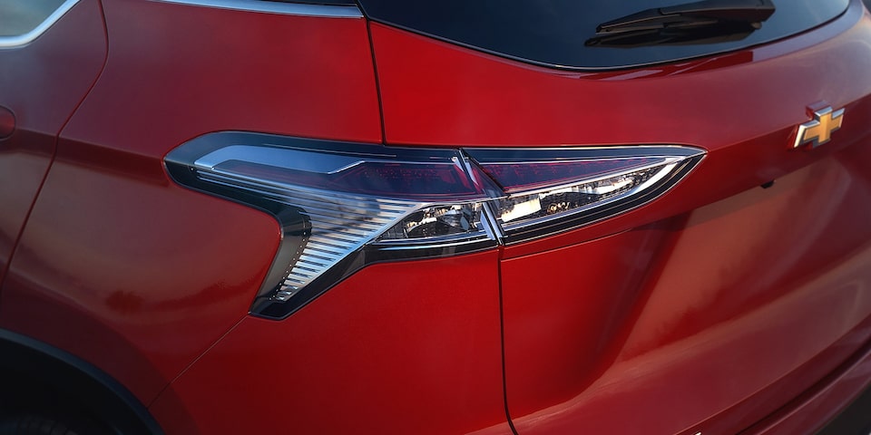 Chevrolet Groove vista posterior con detalle de luces