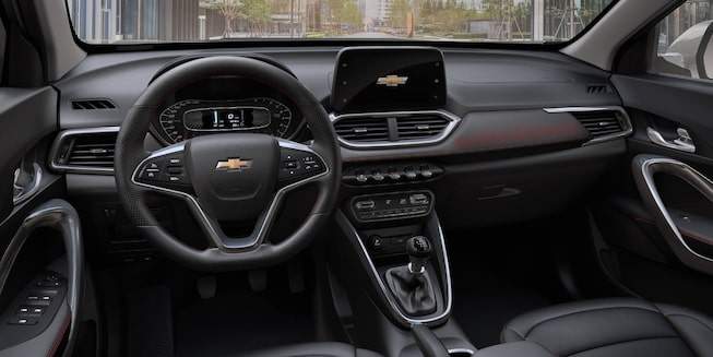 Chevrolet Groove vista interior del tablero