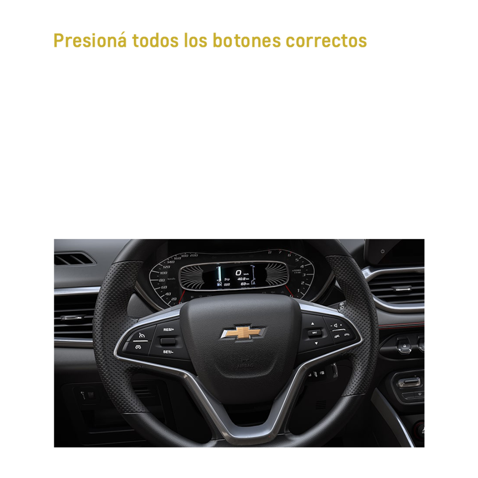 Chevrolet Groove vista volante