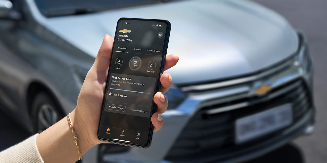 Conectividad entre aplicación myChevrolet y el Chevrolet Onix Plus