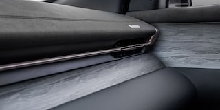 Vista cercana de los detalles del interior de la Chevrolet Captiva EV.