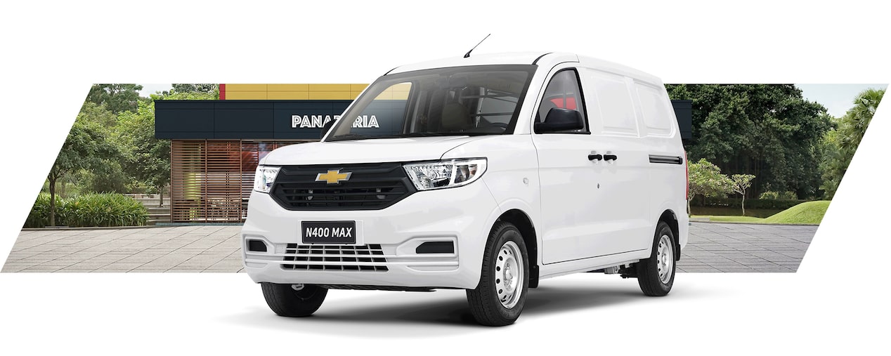 Chevrolet N400 Max van blanca ideal para carga y negocios, máxima capacidad
