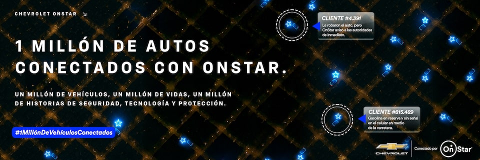 OnStar - 1 millón de vehículos conectados