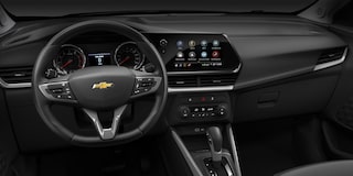 Vista completa del tablero incluyendo cluster digital y volante de la Chevrolet Montana.